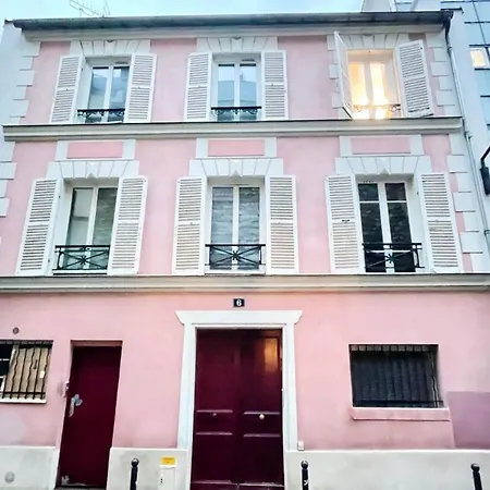 Pink Warm Studio Near Arc De Triomphe Paris Exterior photo